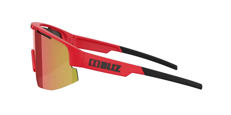 Bliz Matrix M/L Frame Cycling Sunglasses - Matte Red/Red-2