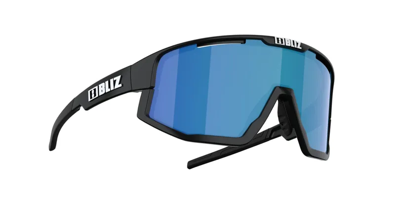 Bliz Fusion M/L Frame Cycling Sunglasses - Matt Black/Blue-1