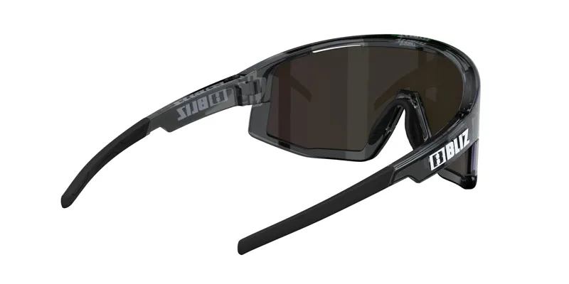 Bliz Fusion M/L Frame Cycling Sunglasses - Crystal Black/Green-2