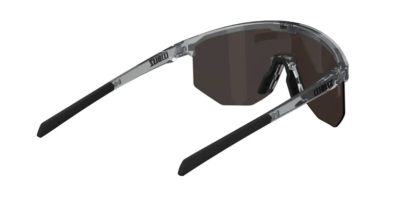 Bliz Hero M/L Frame Cycling Sunglasses - Transparent Dark Grey/Red-1