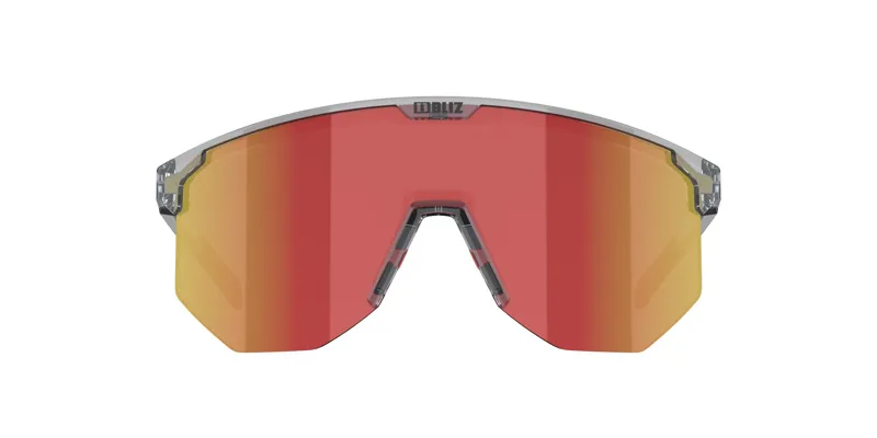 Bliz Hero M/L Frame Cycling Sunglasses - Transparent Dark Grey/Red-3
