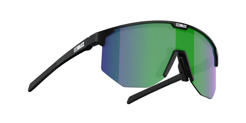 Bliz Hero M/L Frame Cycling Sunglasses - Matt Black/Green