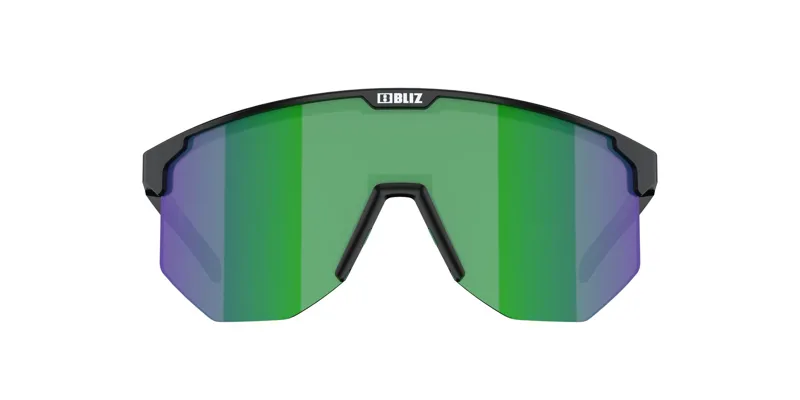 Bliz Hero M/L Frame Cycling Sunglasses - Matt Black/Green-3