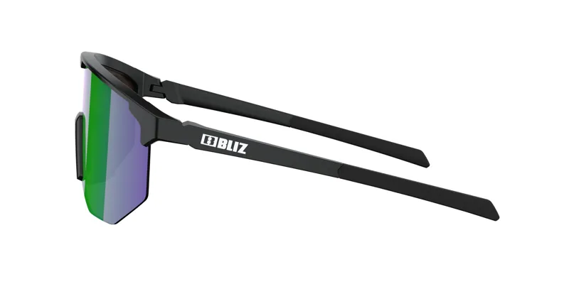 Bliz Hero M/L Frame Cycling Sunglasses - Matt Black/Green-2