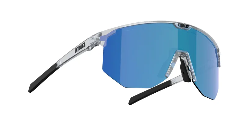Bliz Hero M/L Frame Cycling Sunglasses - Transparent White/Blue