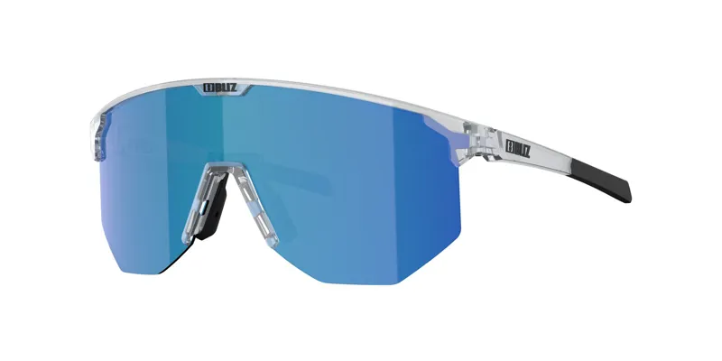Bliz Hero M/L Frame Cycling Sunglasses - Transparent White/Blue-4