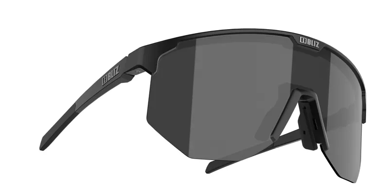 Bliz Hero Small Frame Cycling Sunglasses - Matt Black/Smoke Silver 