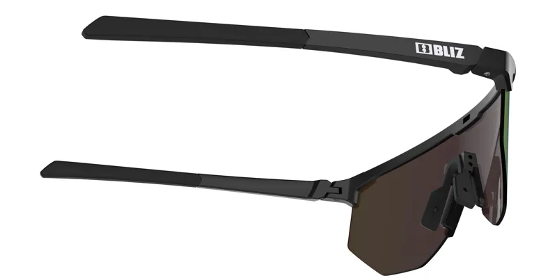 Bliz Hero Small Frame Cycling Sunglasses - Matt Black/Brown Purple -1
