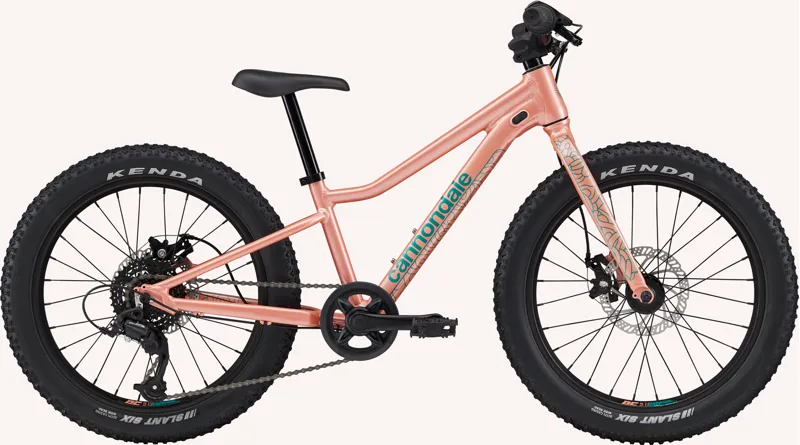 Cannondale Kids Trail Plus 20w 2024 Kids MTB Bike - Salmon
