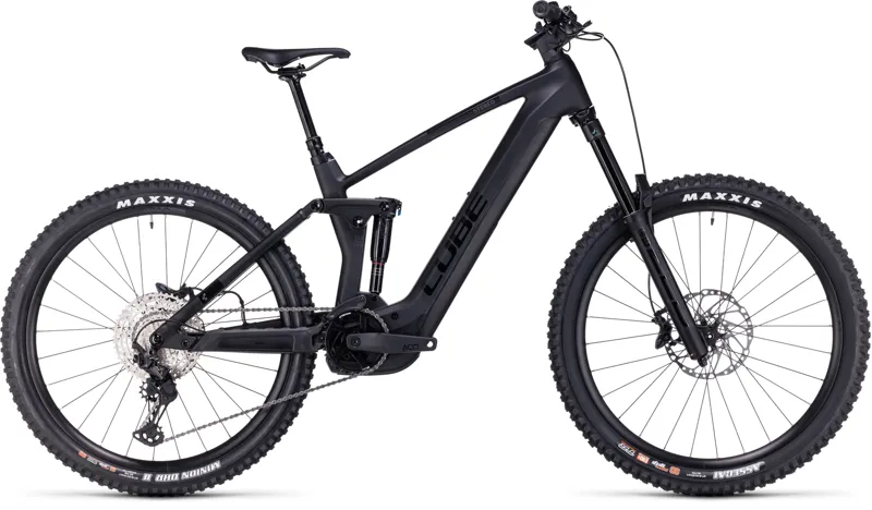 Cube Stereo Hybrid 160 HPC SLX 750 27.5 2024 Electric MTB - Carbon