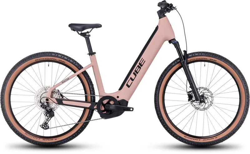 Cube Reaction Hybrid Pro 625 27.5 Easy Entry E-MTB - Rose