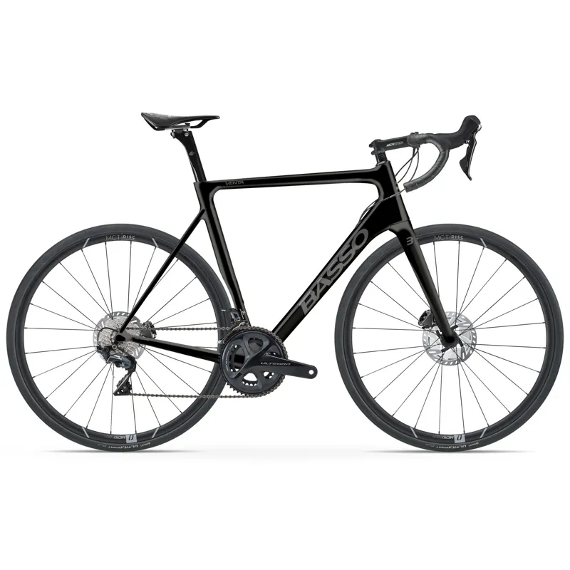 Basso Venta Disc Ultegra MCT Stealth Carbon Road Bike - Black