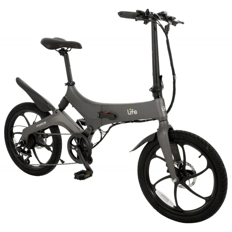 Li-Fe Force 20w 2023 Electric Folding Bike - Matt Grey-1