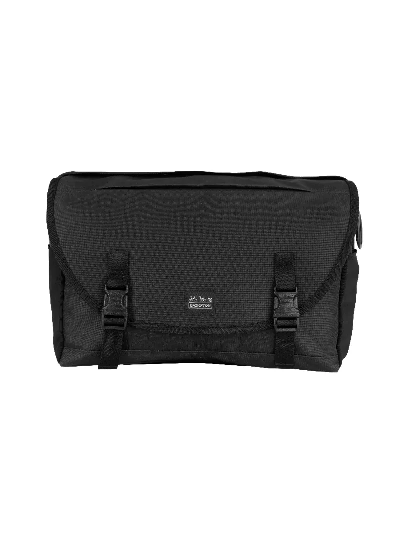 Brompton Metro Messenger Bag - Medium - Black - 13 Litre