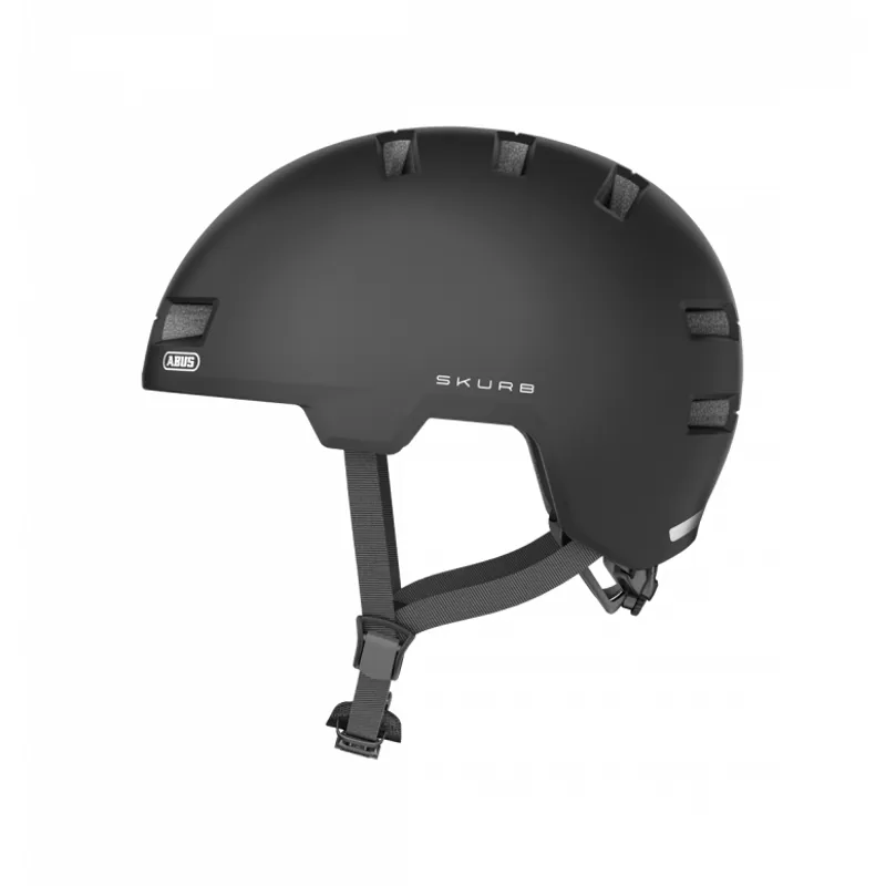 Abus Skurb BMX Helmet - Black