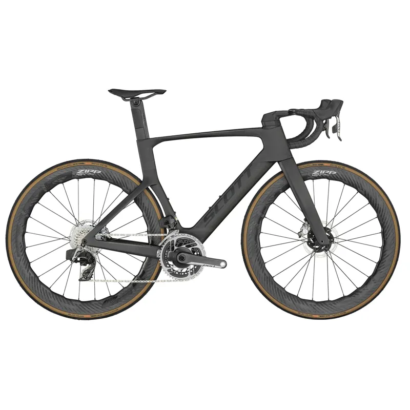 Scott Foil RC Ultimate 2023 Carbon Aero Road Bike - Raw Carbon