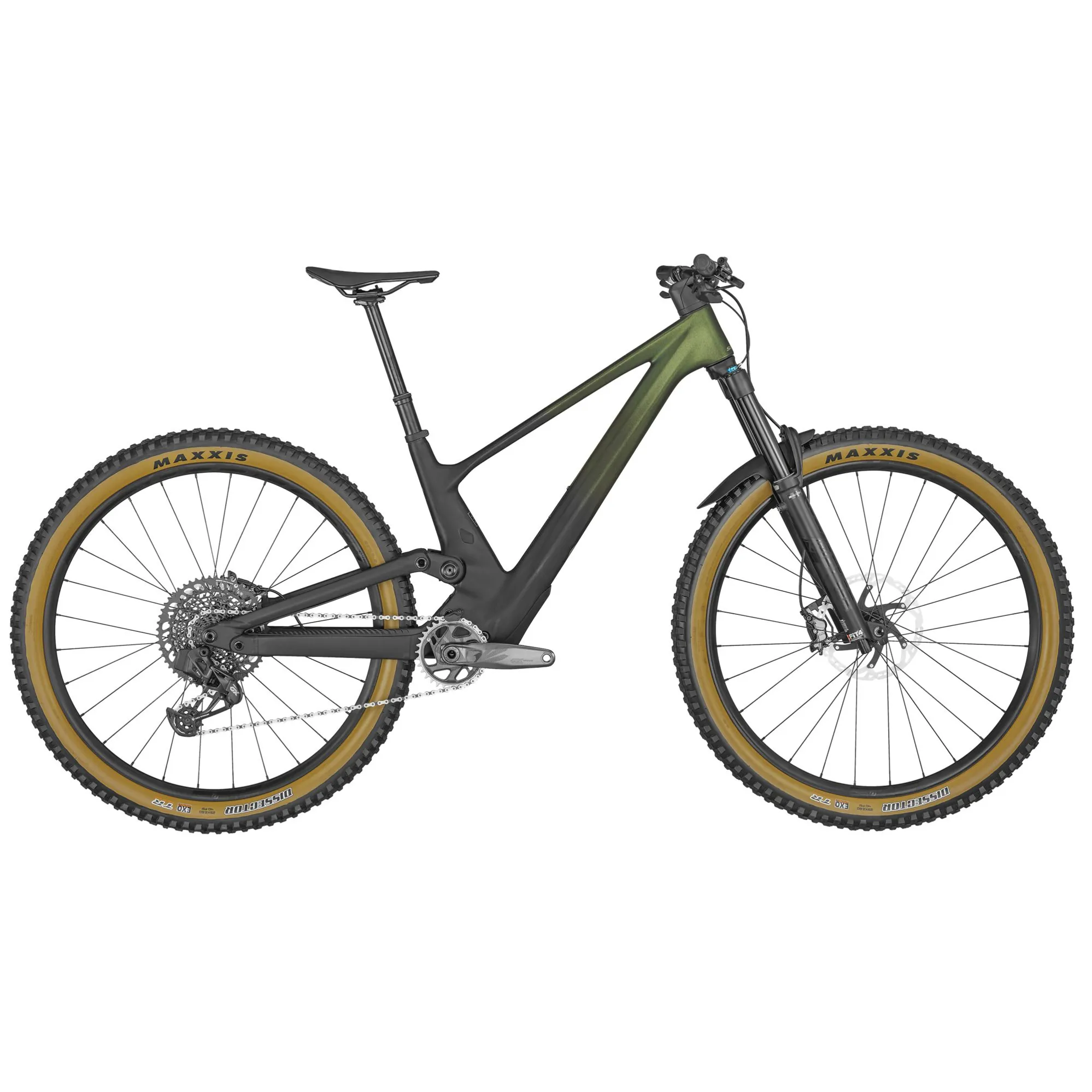 Scott Genius 910 Full Suspension Mountain Bike Prism Pine Green