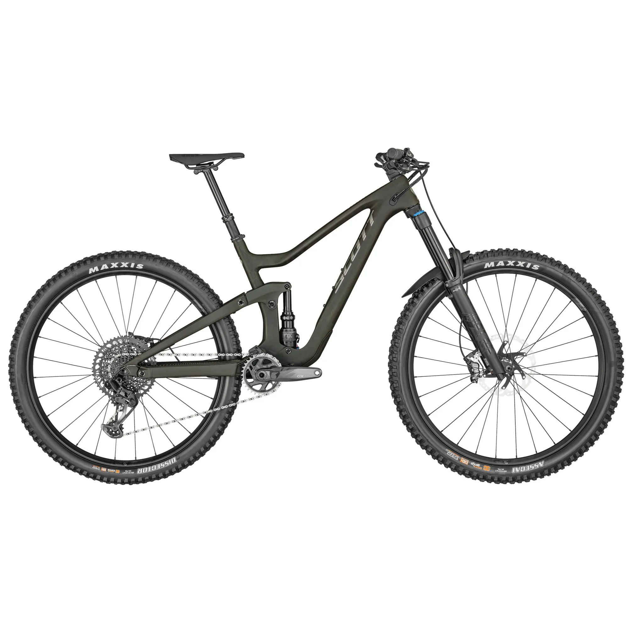 Scott Ransom 910 Full Suspension Mountain Bike Raw Carbon