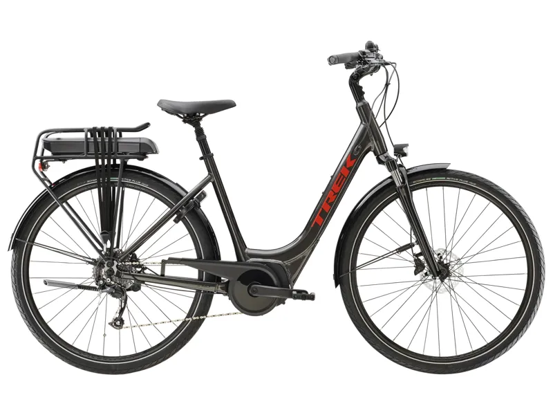 Trek Verve+ 2 Lowstep 500Wh Women's Electric Bike - Dnister Black