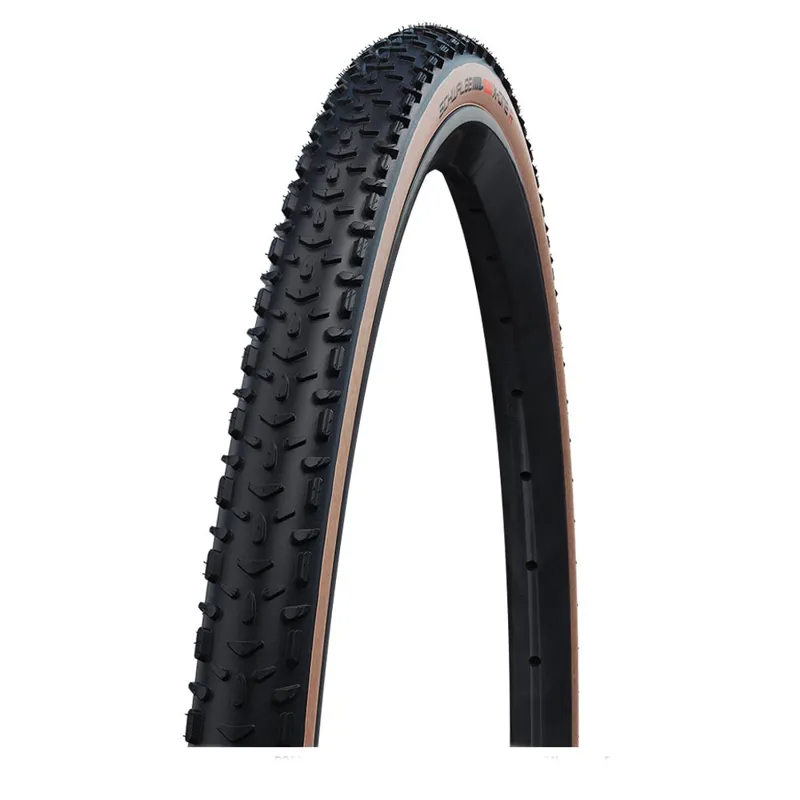 Schwalbe X-One R Evo V-Guard TLE Folding 700 x 33c Gravel Tyre - Tan