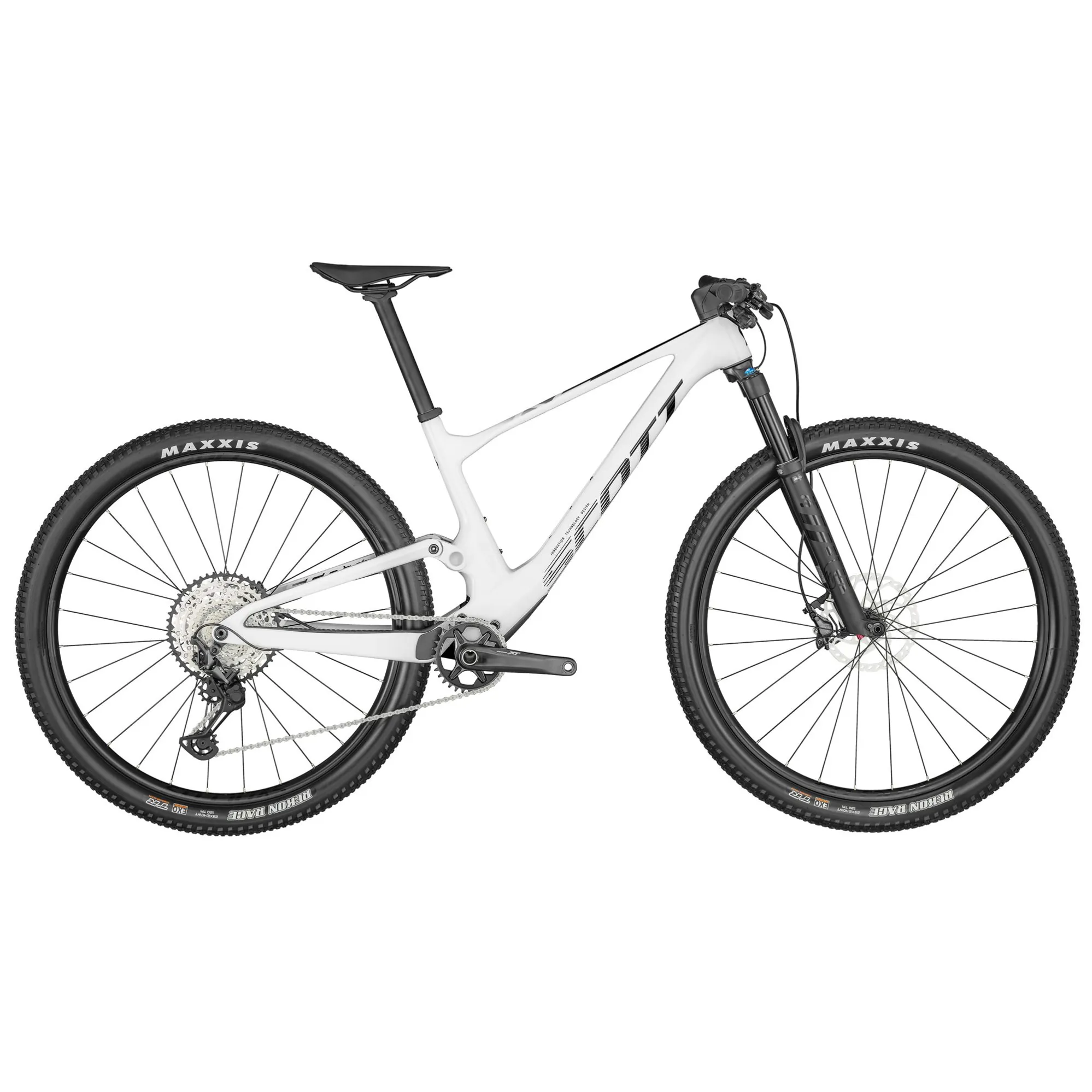 Scott Spark RC Team 29er 2024 Full Suspension Mountain Bike White