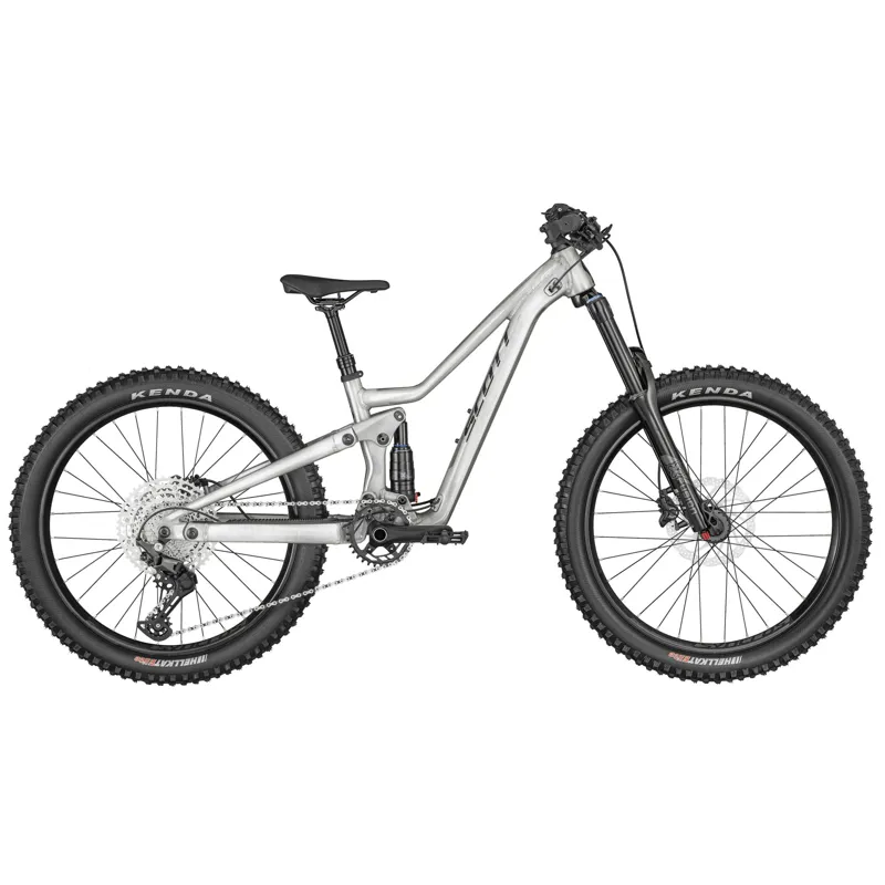 Scott Ransom 400 24w 2024 Junior Full Suspension MTB Raw Alloy