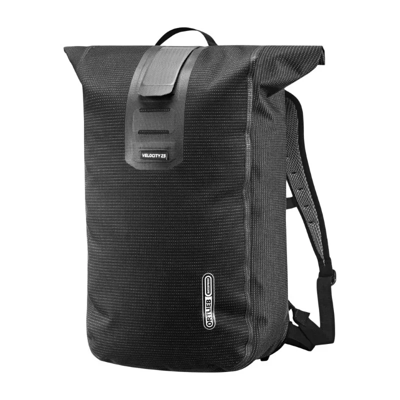 Ortlieb Velocity High Visibility Backpack - 23 Litre - Black
