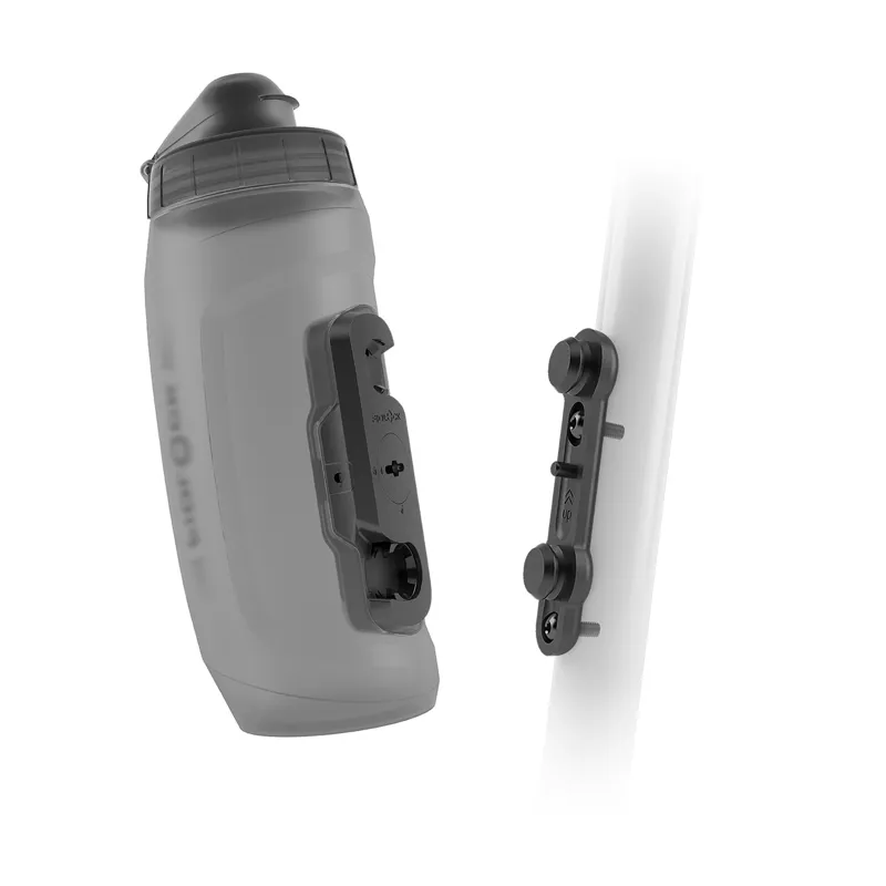 Fidlock TWIST 590ml Water Bottle + Bike Base - Trans Black