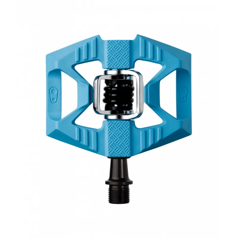 Crank Brothers Double Shot 1 Clipless MTB Pedals Blue Black
