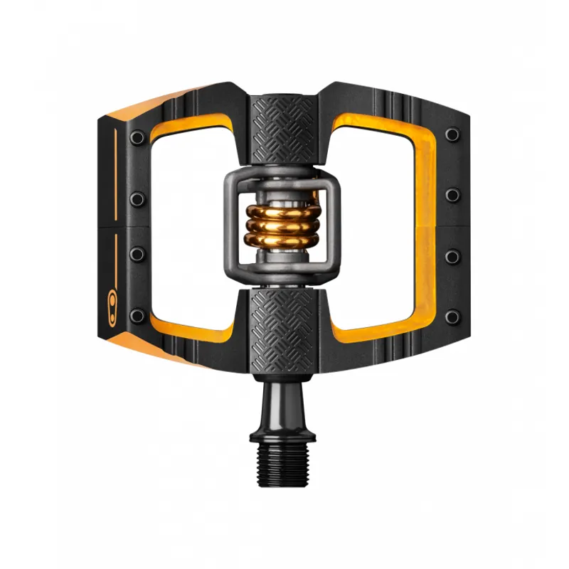 Crank Brothers Mallet DH 11Clipless MTB Pedals - Black/Gold