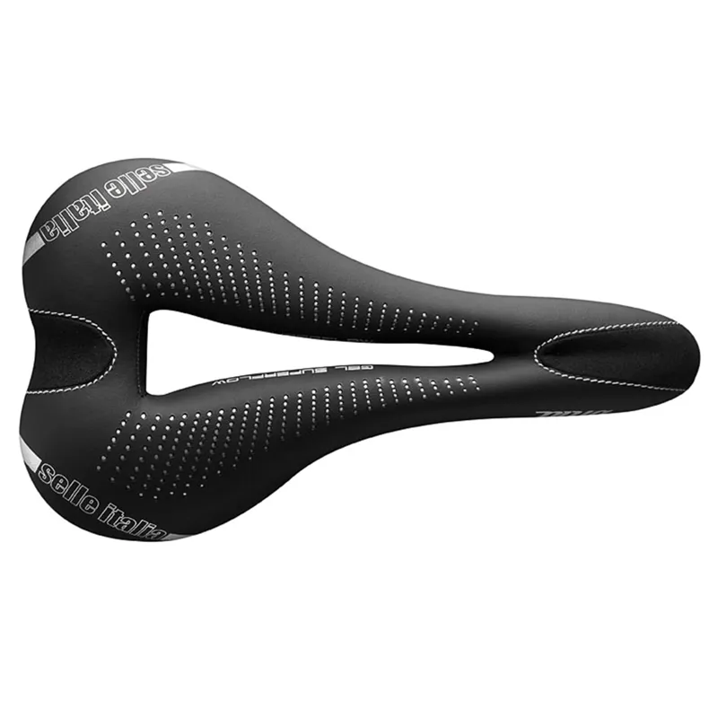 Selle Italia Diva Gel TI316 Superflow Women's Saddle - Black