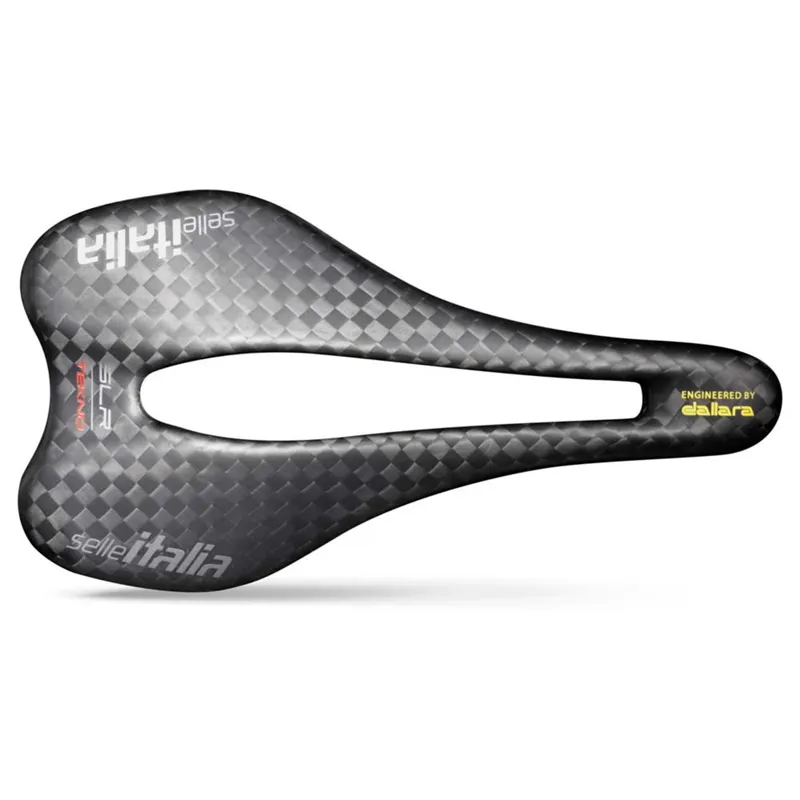 Selle Italia SLR Boost Tekno Superflow Carbon Saddle - Black