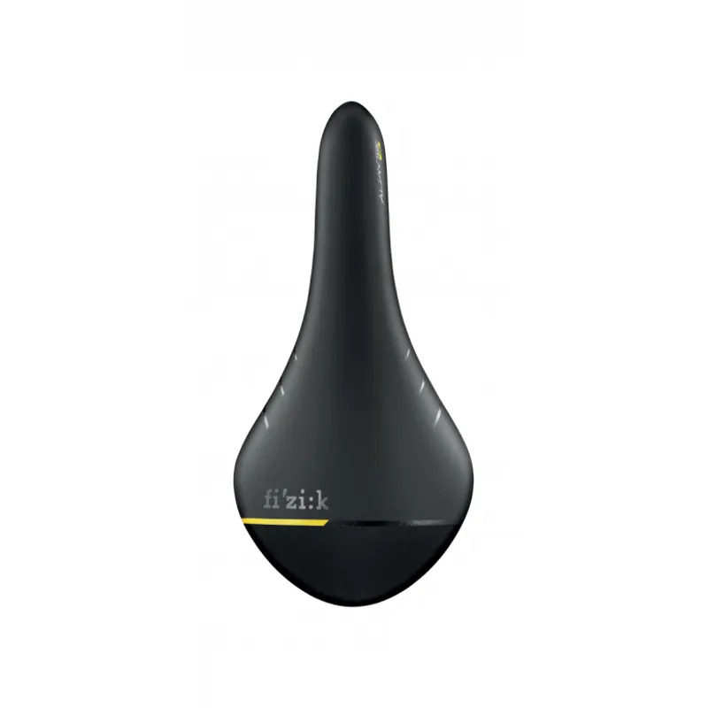 Fizik Aliante 00 140mm Mobius Carbon Braided 7x9mm Saddle Black/Yellow