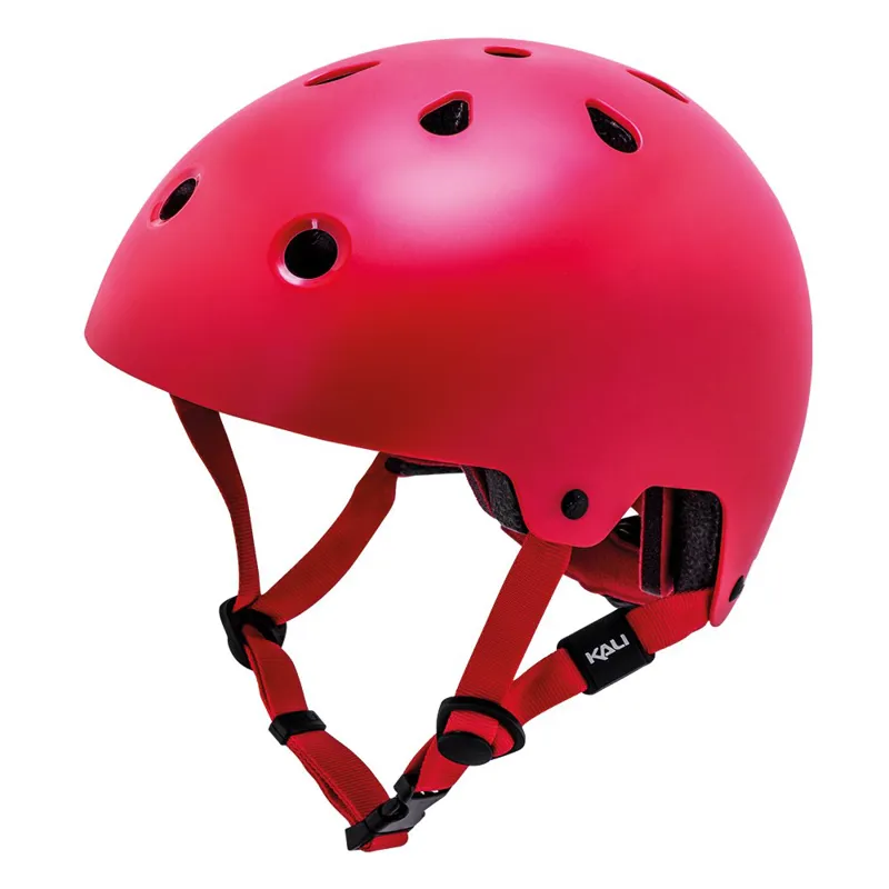 Kali Maha 2.0 BMX/Skate Helmet - Solid Matt Red