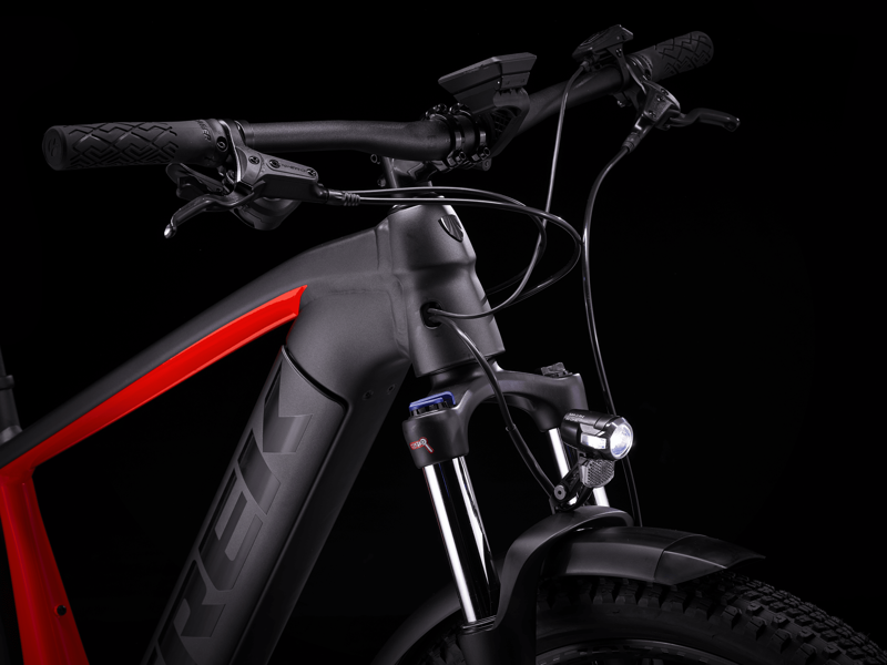 Trek Powerfly Sport 4 Equipped Gen 3 500 2023 Electric MTB - Black/Red-9