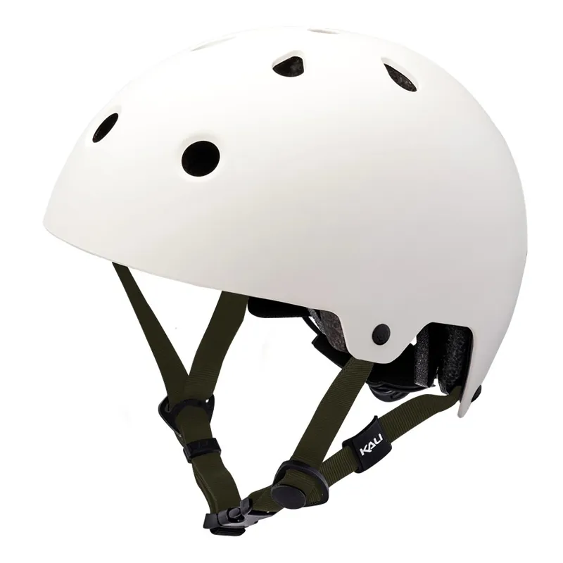 Kali Maha 2.0 BMX/Skate Helmet - Solid Matt White