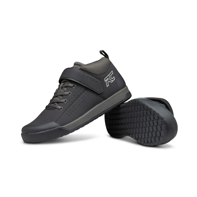Ride Concepts Wildcat Men's MTB Flat Shoes - Black/Charcoal-4