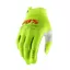 100 Percent iTrack Long Finger Gloves - Fluo Yellow 