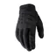 100 Percent Brisker Cold Weather Long Finger Gloves - Black/Grey 