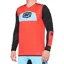 100 Percent R-Core X Long Sleeve Jersey - Fluo Red/Black