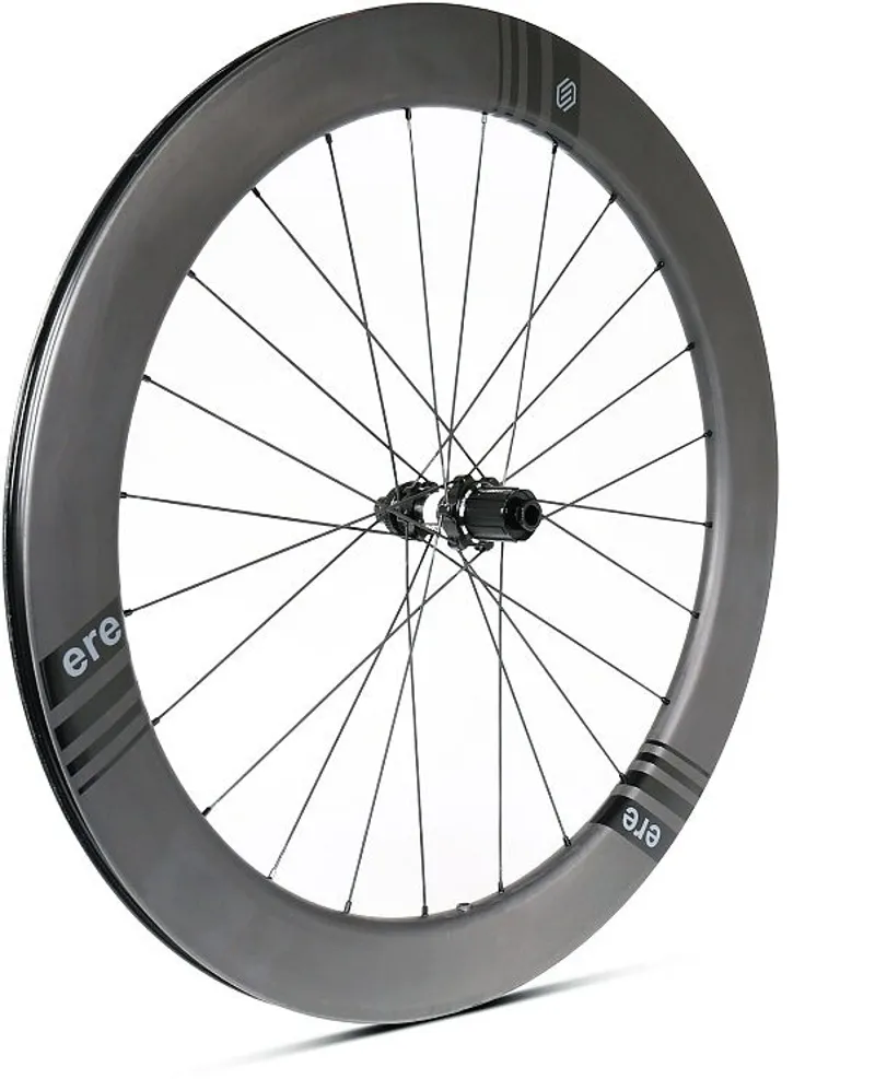 ERE Genus Ae 65 Carbon Disc Road Wheelset - Shimano - Black/Black-3