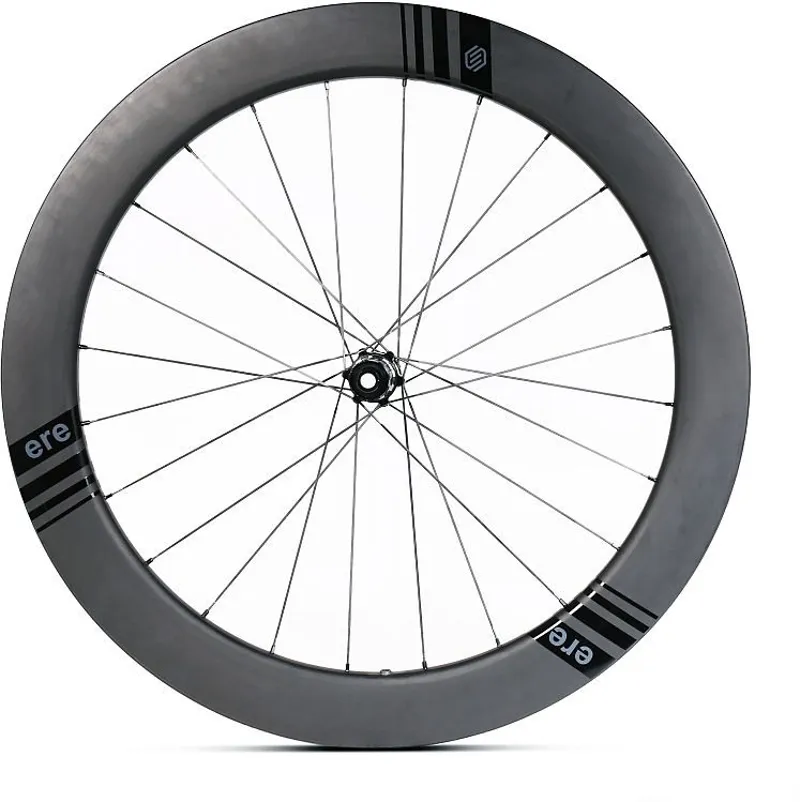 ERE Genus Ae 65 Carbon Disc Road Wheelset - Shimano - Black/Black-4
