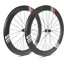 ERE Genus Ae 65 Carbon Disc Road Wheelset - Shimano - Black/White
