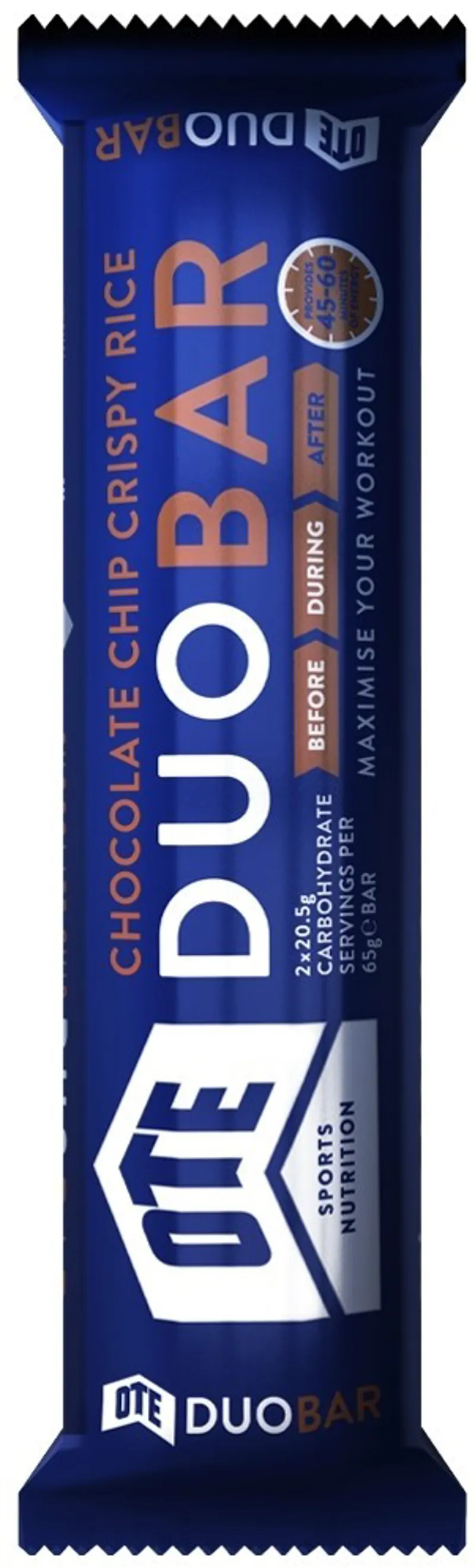 OTE Duo Energy Bar - 65g Box of 24.