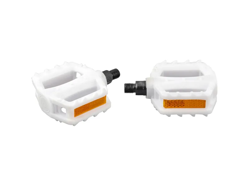 Trek Kid's Dialed Pedal Set - White - 1/2 Inch