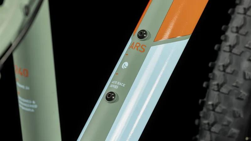 Cube Acid 240 Disc 24w 2024 Kids/Junior Bike - Green/Orange-3