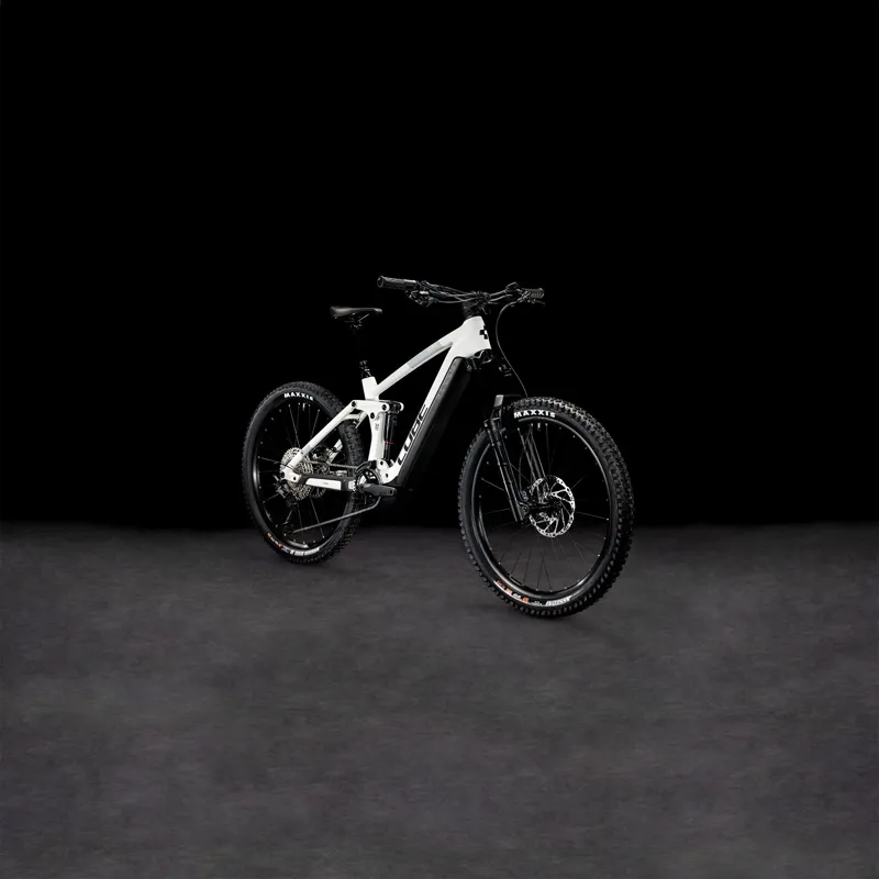 Cube Stereo Hybrid 160 HPC SLX 750 27.5 2024 Electric MTB - Grey-1