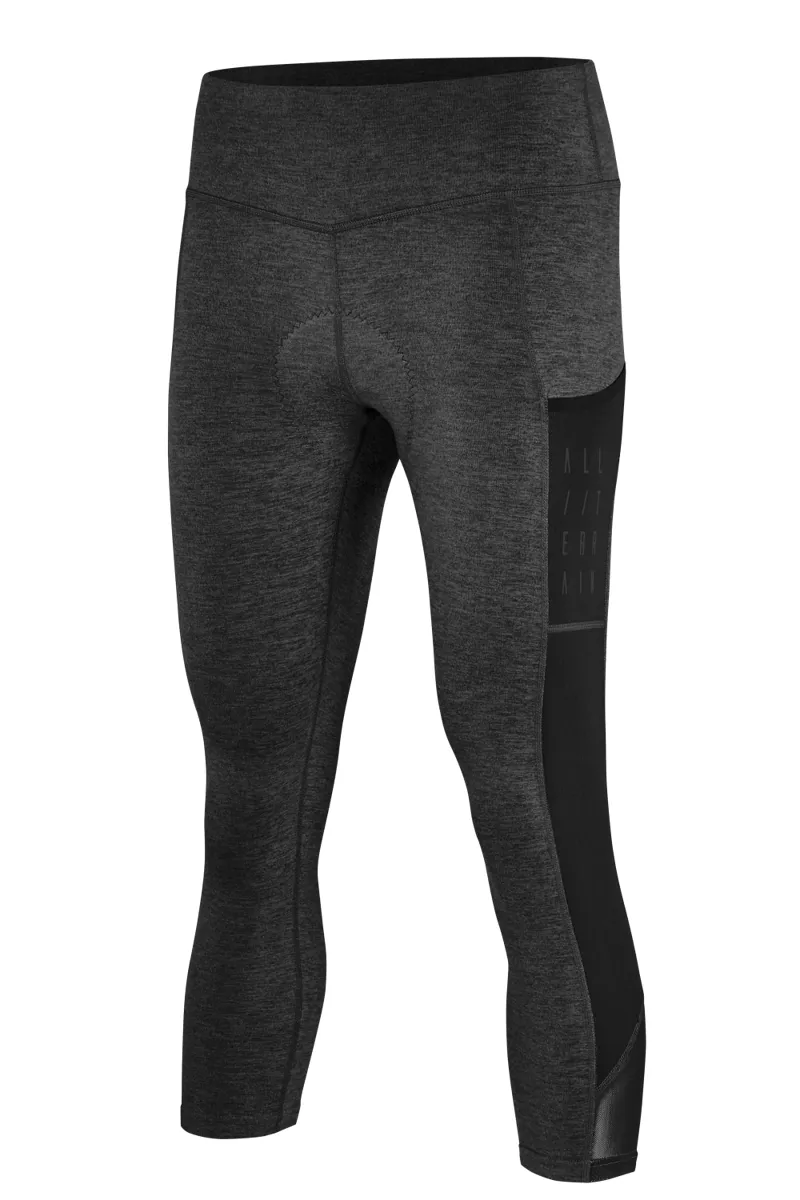 Cube ATX Womens Cropped Tights - Grey Melange 