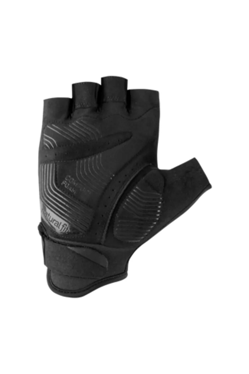 Cube X Natural Fit Short Finger Gloves - Black -1