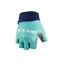 Cube Performance Junior Short Finger Gloves - Blue/Mint